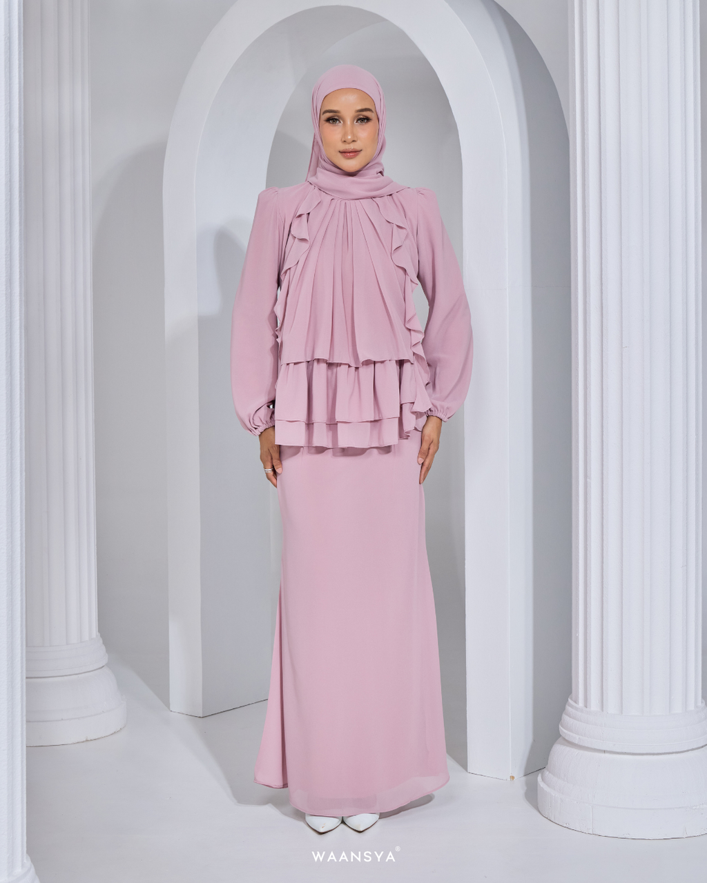 AMELIE KURUNG IN SOFT PINK