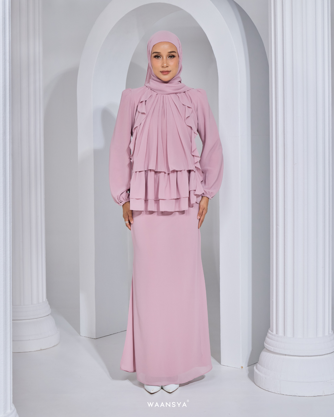 AMELIE KURUNG IN SOFT PINK