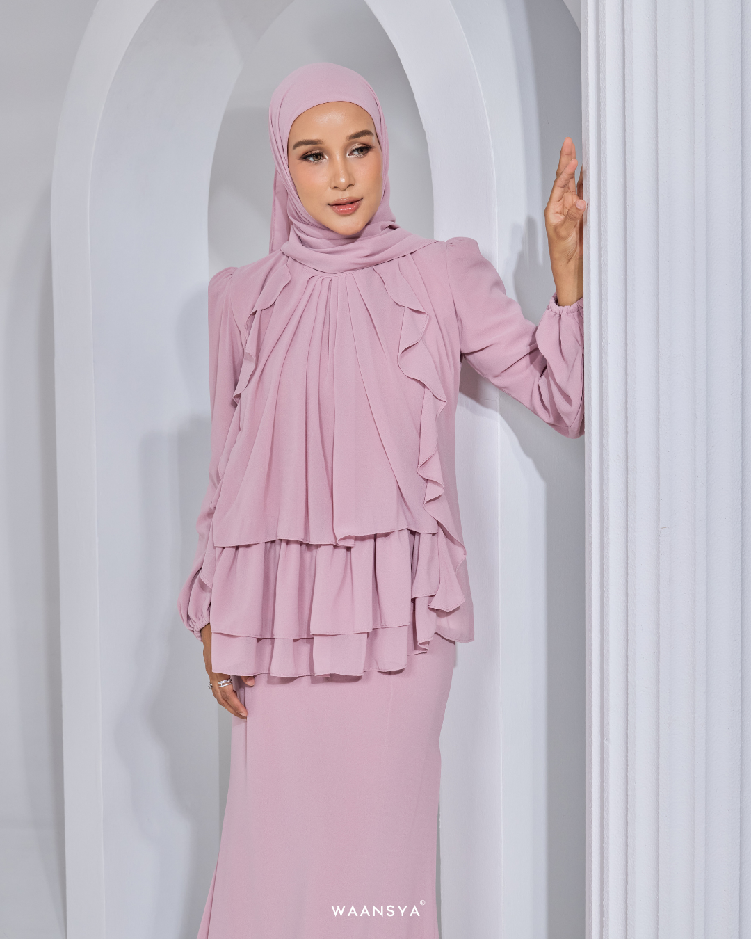 AMELIE KURUNG IN SOFT PINK