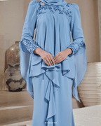 IRIS IN SOFT BLUE