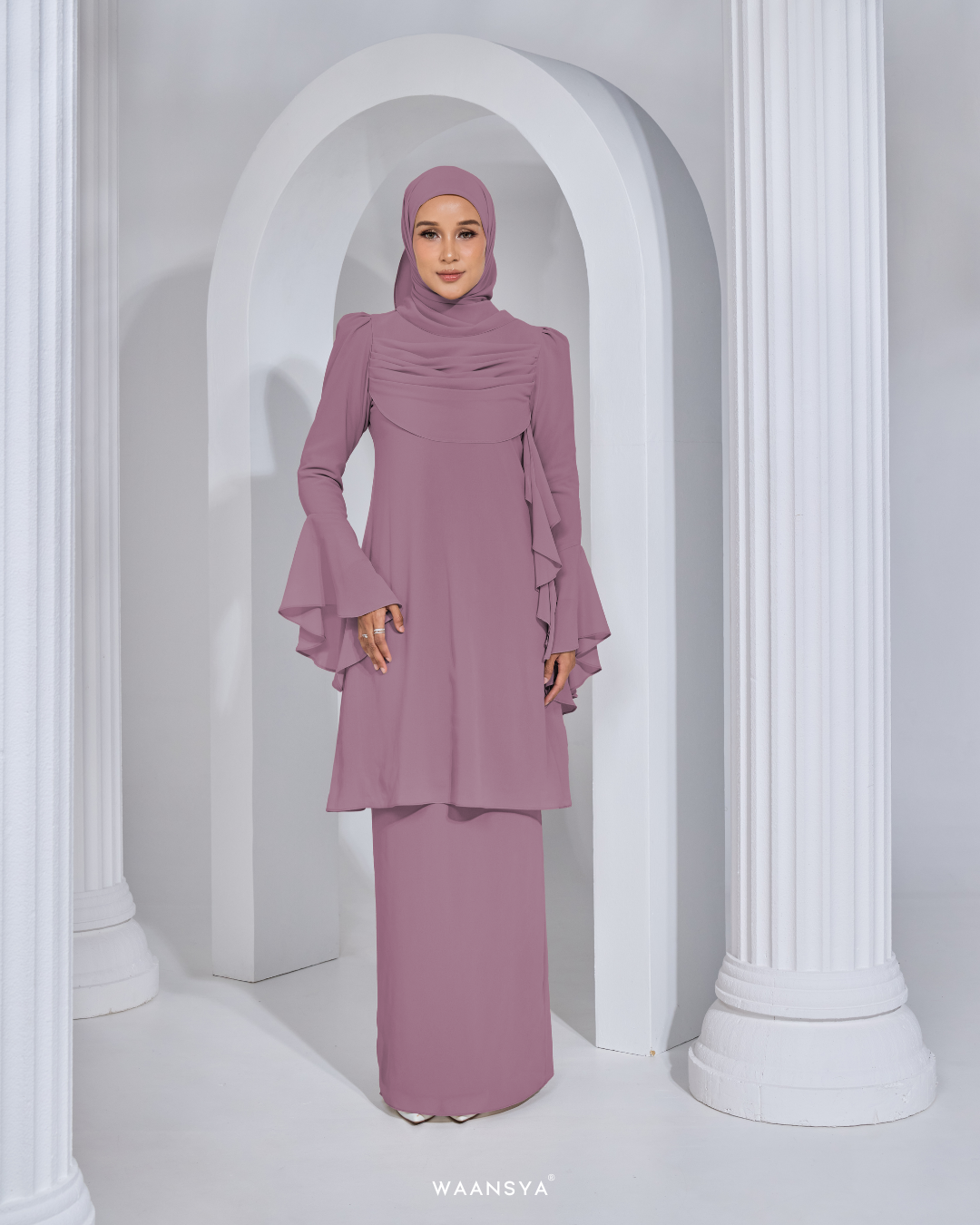 ANGGUN KURUNG IN MAUVE