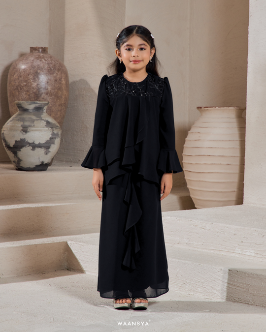 [KIDS] IRIS KURUNG IN BLACK