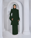 ANGGUN KURUNG IN EMERALD GREEN