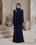 IRIS IN NAVY BLUE