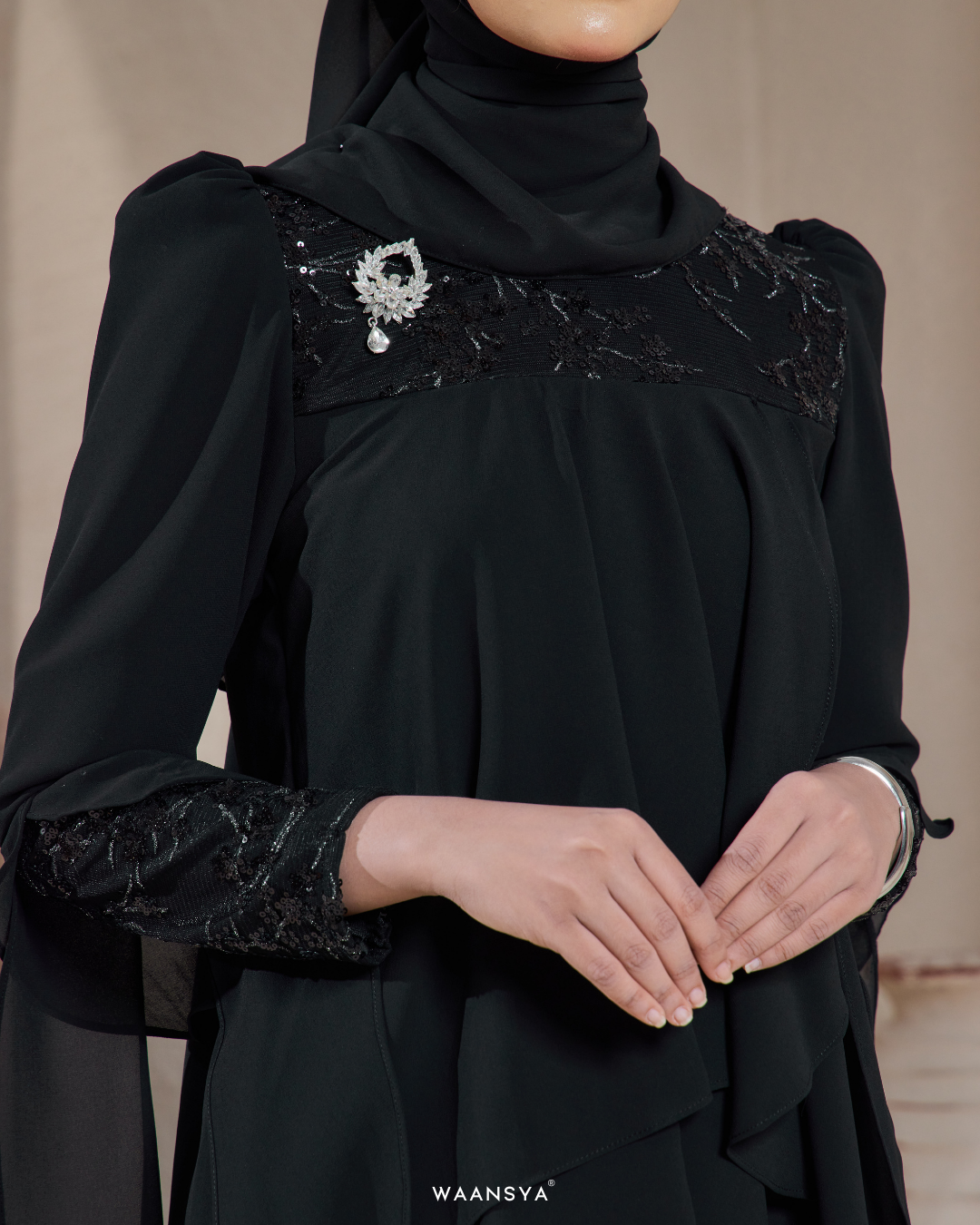 IRIS IN BLACK