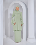 ANGGUN KURUNG IN PASTEL GREEN