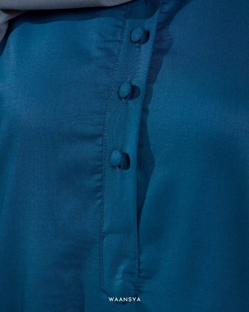 ESMEE KAFTAN IN TEAL BLUE