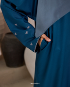 ESMEE KAFTAN IN TEAL BLUE