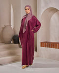 ESMEE KAFTAN IN DEEP MAROON
