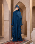 MALIKA ABAYA IN CLASSIC BLUE
