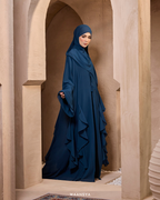 MALIKA ABAYA IN CLASSIC BLUE