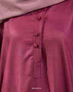 ESMEE KAFTAN IN DEEP MAROON