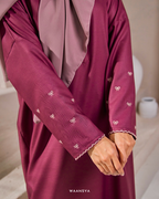 ESMEE KAFTAN IN DEEP MAROON