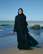 RANIA ABAYA IN BLACK