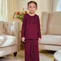ELEANOR KIDS IN MAROON