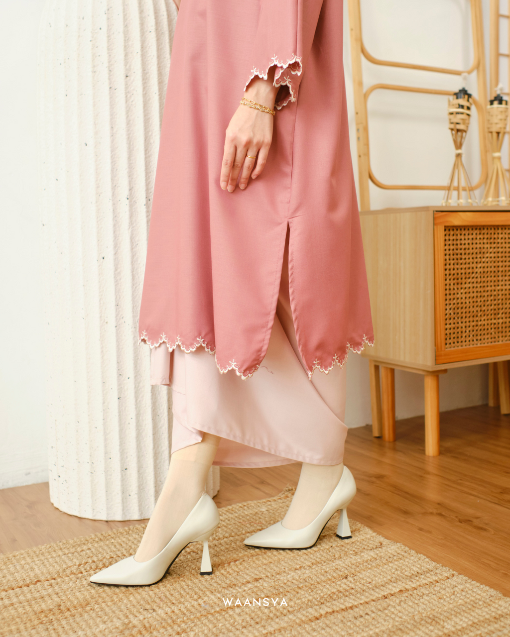 DANG ANUM IN DUSTY PINK