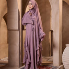 MALIKA ABAYA IN MAUVE
