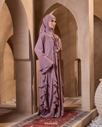 MALIKA ABAYA IN MAUVE