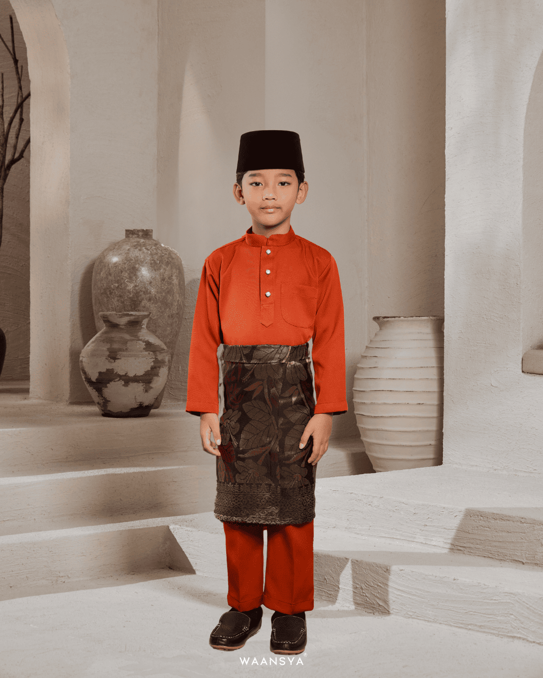 BADANG KIDS IN ORANGE BRICK