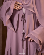 MALIKA ABAYA IN MAUVE