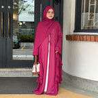 MALIKA ABAYA IN PINK MAGENTA