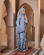 MALIKA ABAYA IN POWDER BLUE
