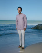 IDREES KURTA IN LILAC