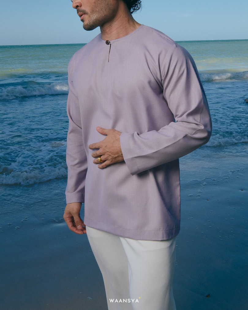 IDREES KURTA IN LILAC
