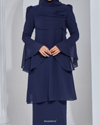 ANGGUN KURUNG IN NAVY BLUE
