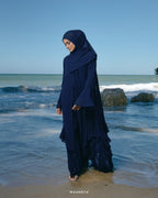 RANIA ABAYA IN NAVY BLUE