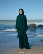 THALIA ABAYA IN EMERALD GREEN