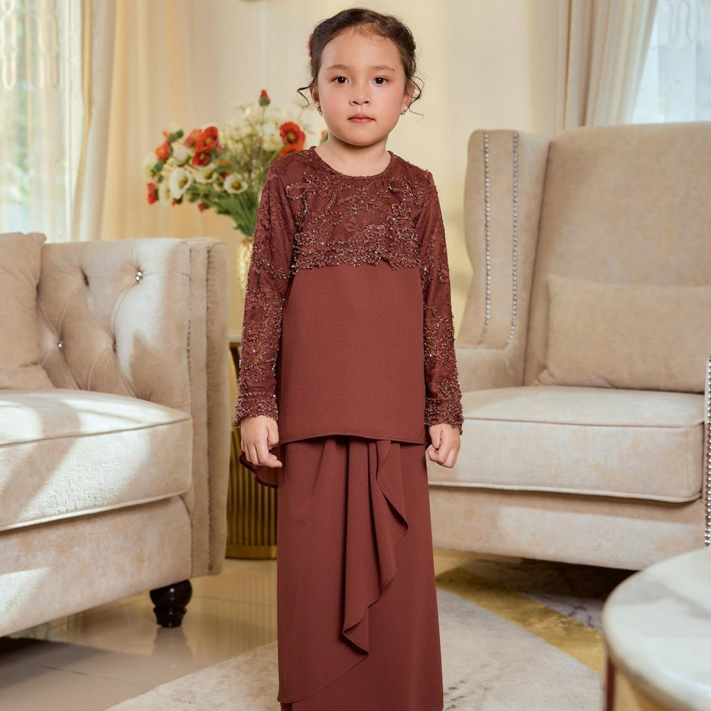 ELEANOR KIDS IN RICH BROWN