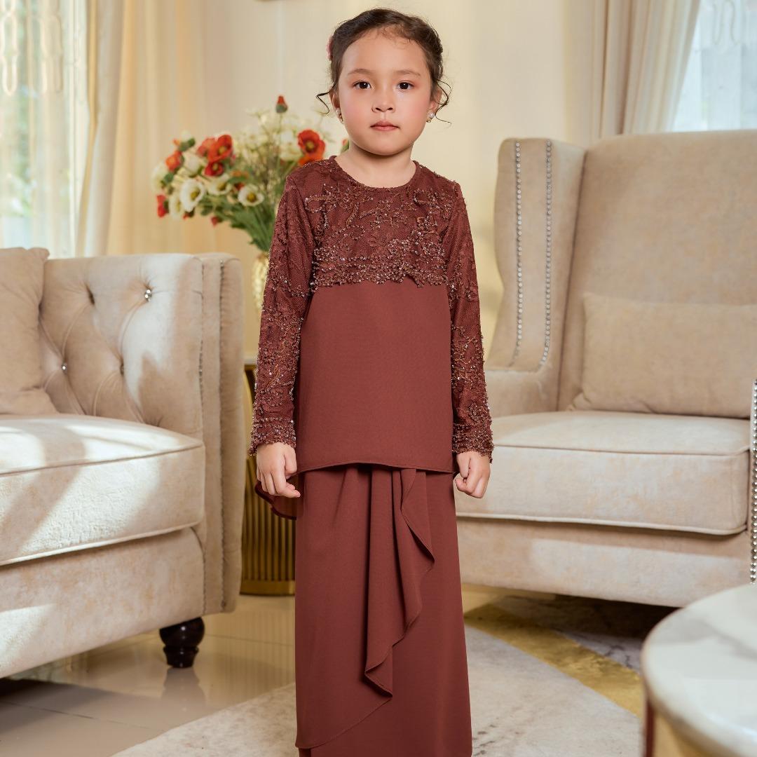 ELEANOR KIDS IN RICH BROWN
