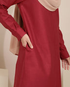 LUNA SUIT IN MAROON