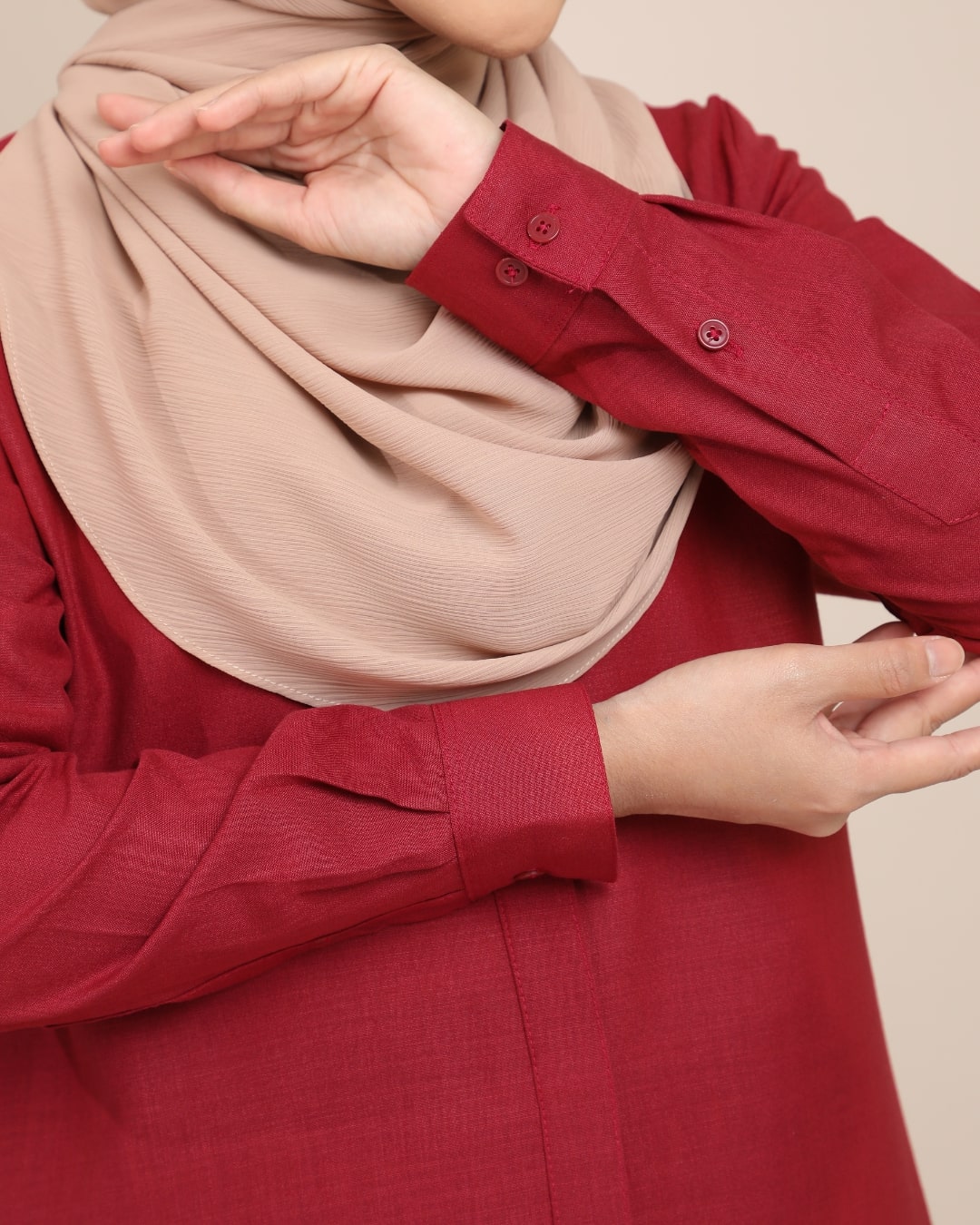 LUNA SUIT IN MAROON