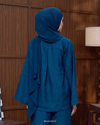 SERENA SUIT IN TEAL BLUE