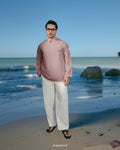 IDREES KURTA IN MAUVE