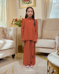 EVELYN KIDS IN BURNT ORANGE