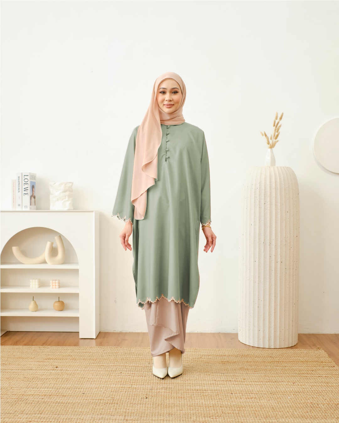 DANG ANUM IN SAGE GREEN