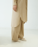 LUNA SUIT IN CREAM TAN