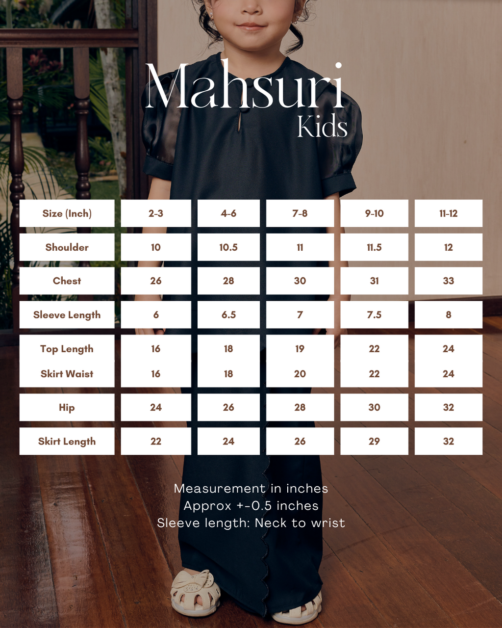MAHSURI KIDS IN NAVY BLUE