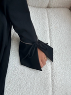 INAYA ABAYA IN BLACK