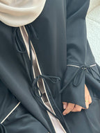 INAYA ABAYA IN BLACK