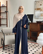 INAYA ABAYA IN DARK BLUE