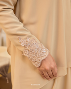 EVELYN KURUNG IN NUDE TAN