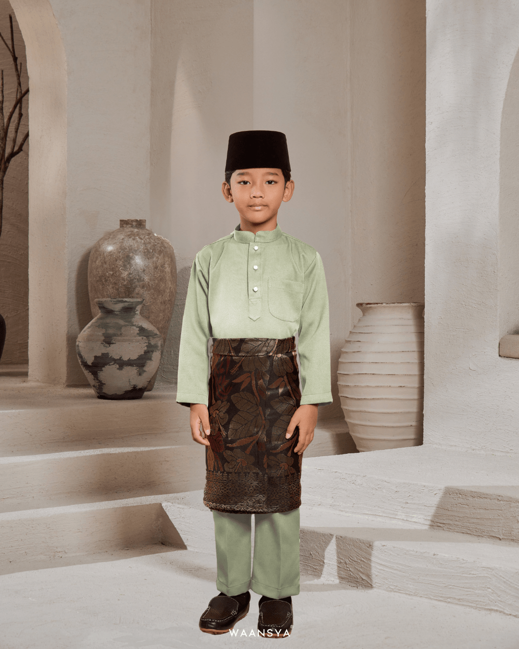 BADANG KIDS IN MINT GREEN