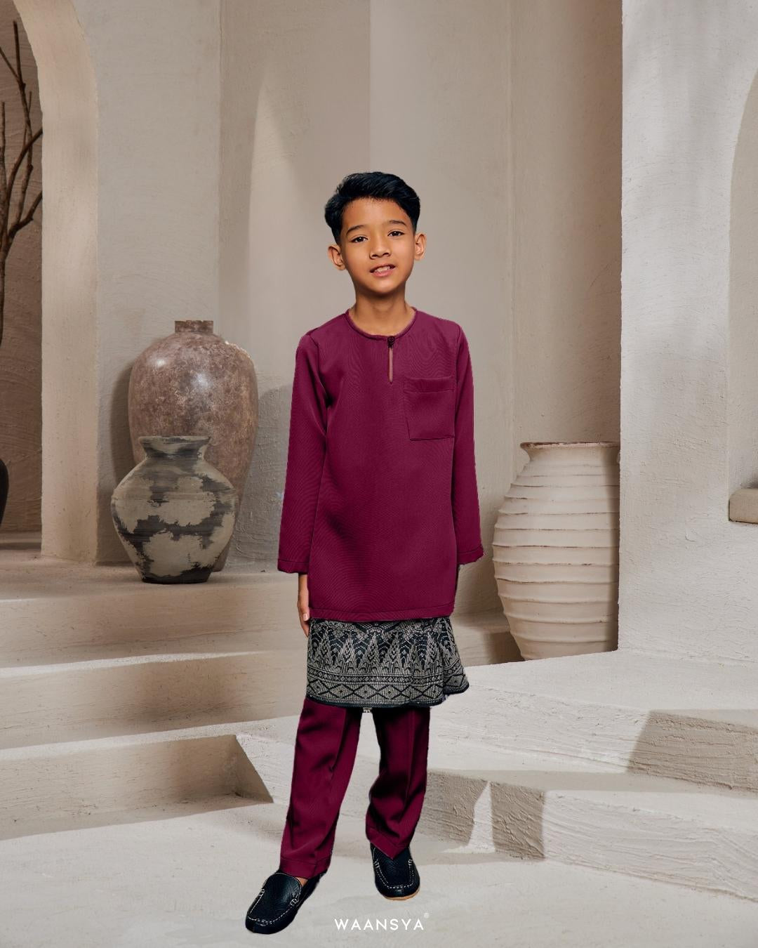 INDERA KIDS IN DARK FUCHSIA