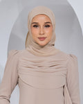 BASIC CHIFFON SHAWL IN NUDE