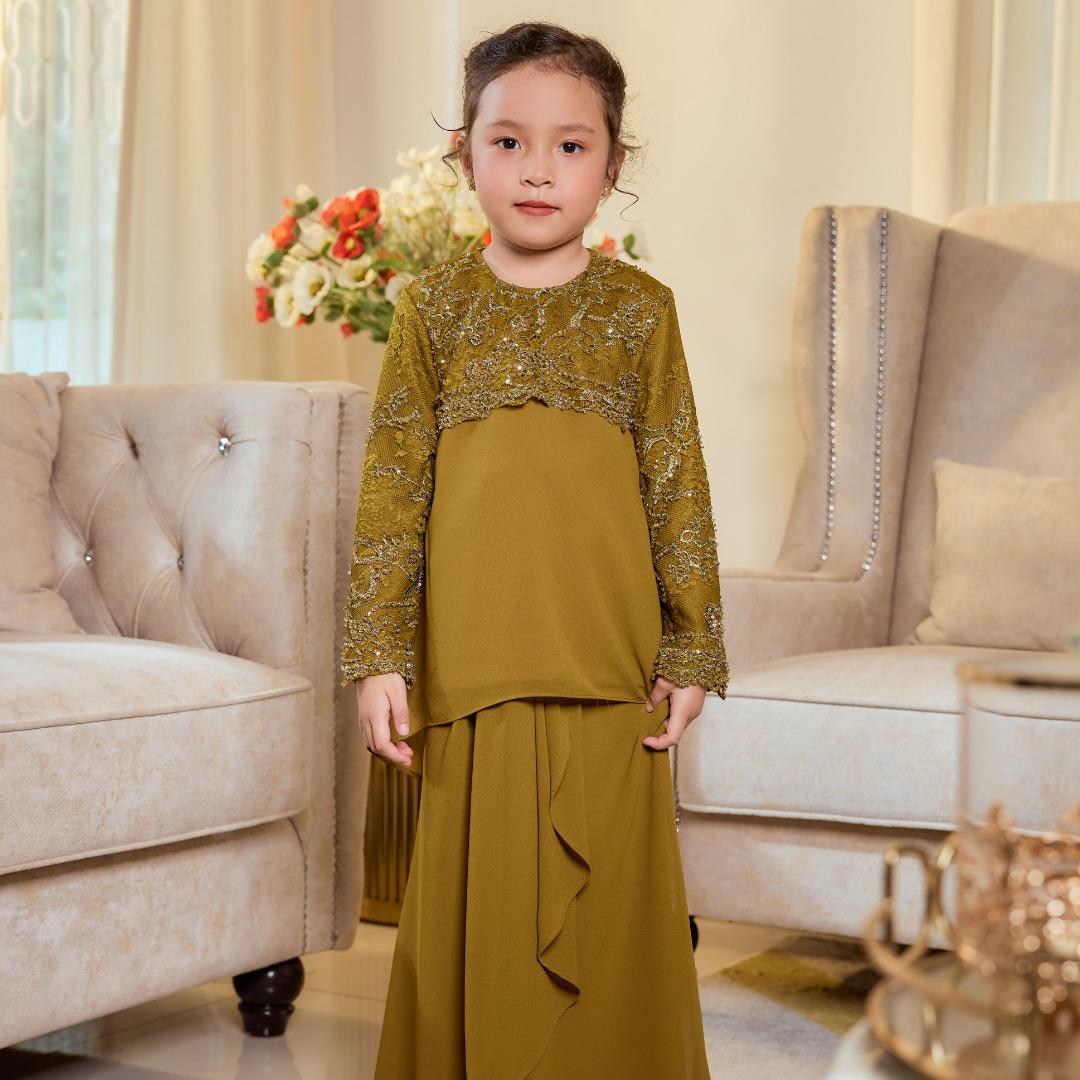 ELEANOR KIDS IN LIGHT OLIVE