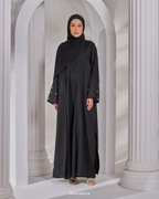 HAYAA ABAYA IN BLACK